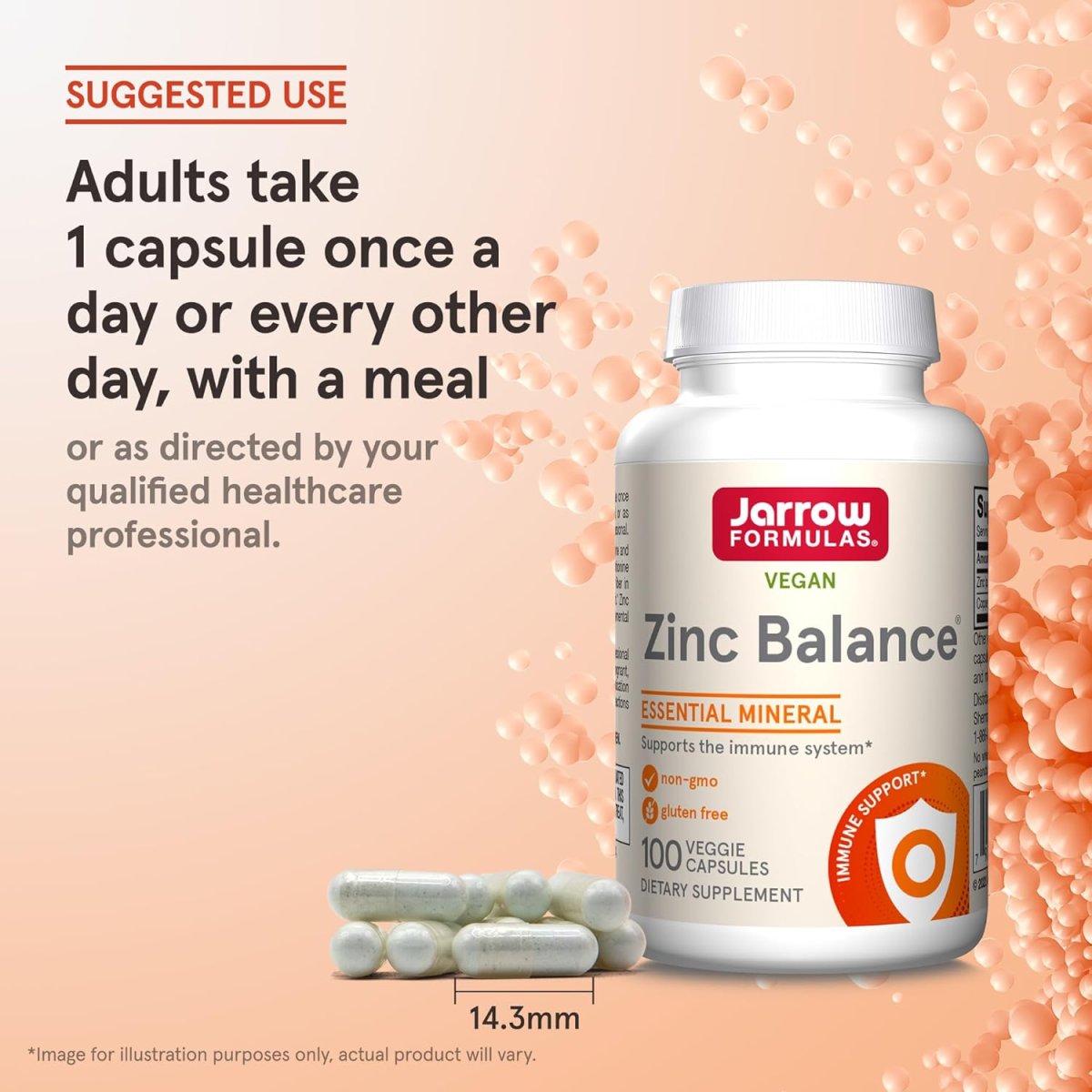 Jarrow Formulas Zinc Balance -- 100 Capsules