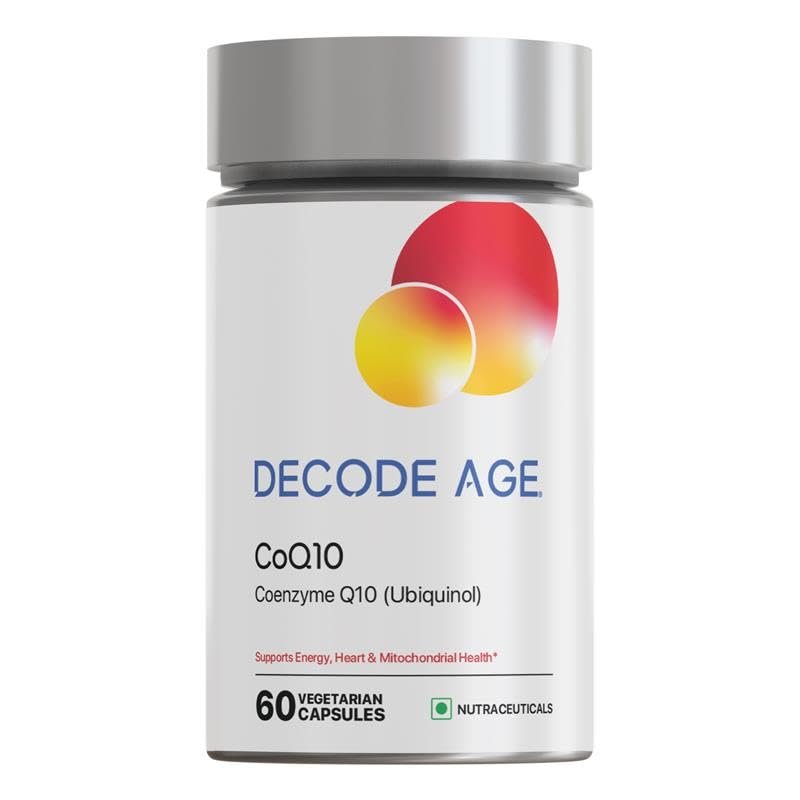 Decode Age CoQ10 Ubiquinol with Piperine 5mg