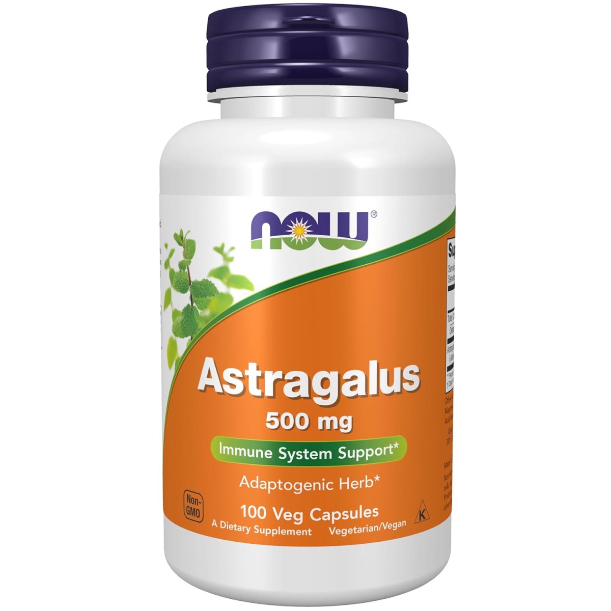 Now Foods Astragalus 500mg - 100 Capsules