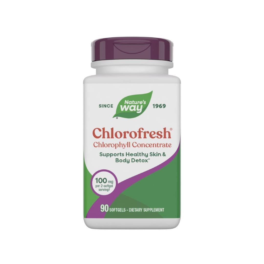 Nature's Way Chlorofresh Chlorophyll Concentrate 100mg - 90 Softgels