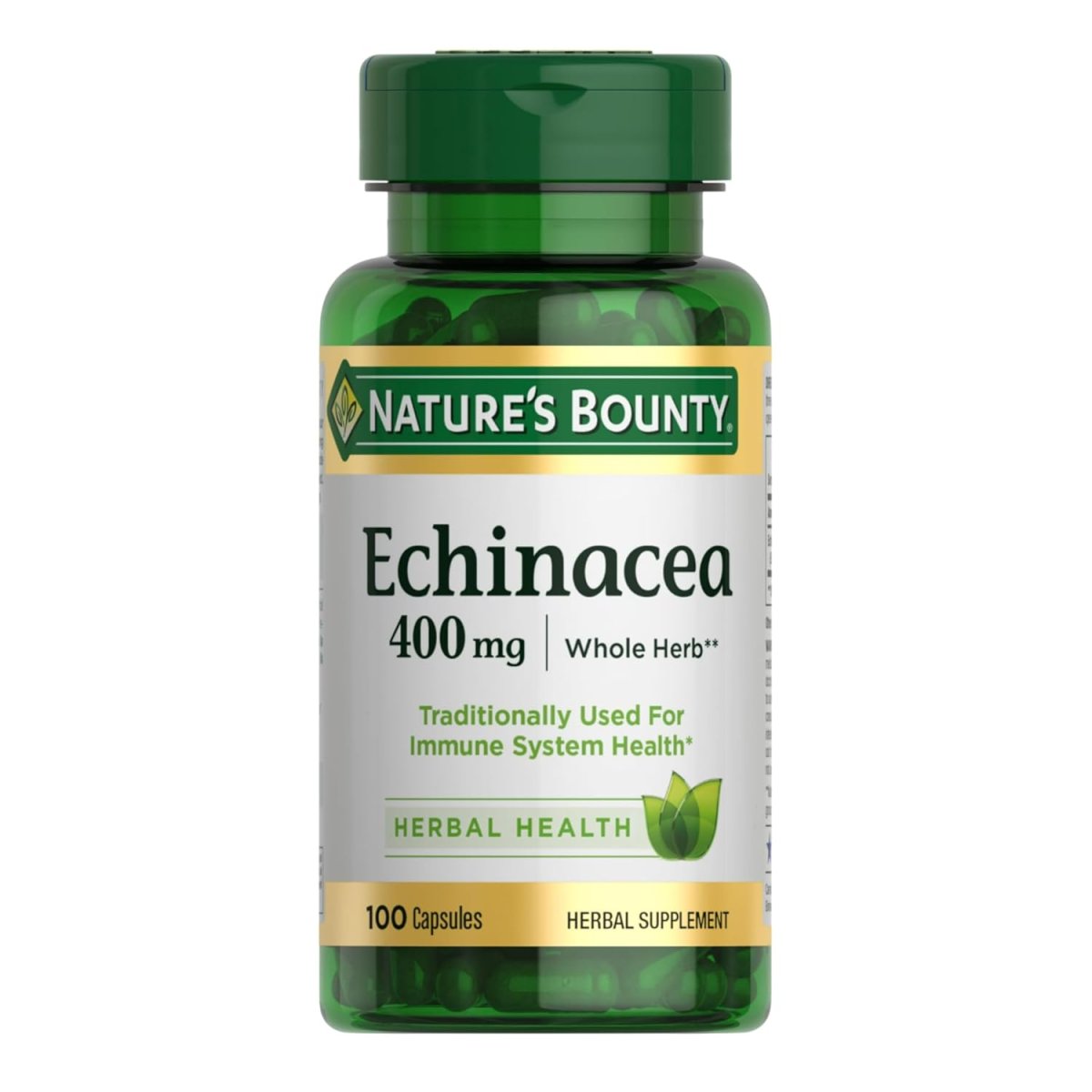Nature's Bounty Echinacea 400mg - 100 Capsules
