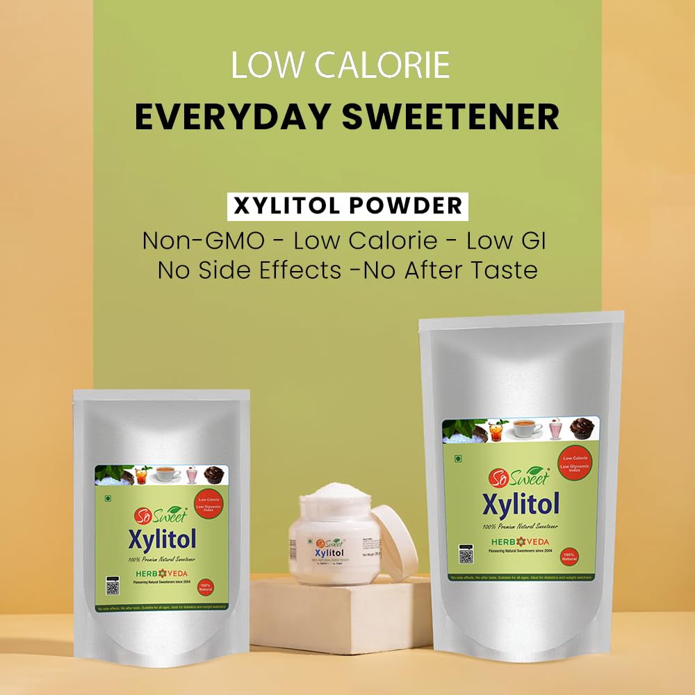 So Sweet Xylitol Natural Sweetener - Sugar Free For Diabetic Control 250gm