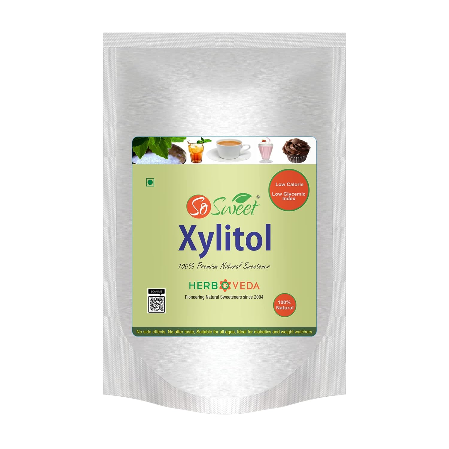 So Sweet Xylitol Natural Sweetener - Sugar Free For Diabetic Control 250gm